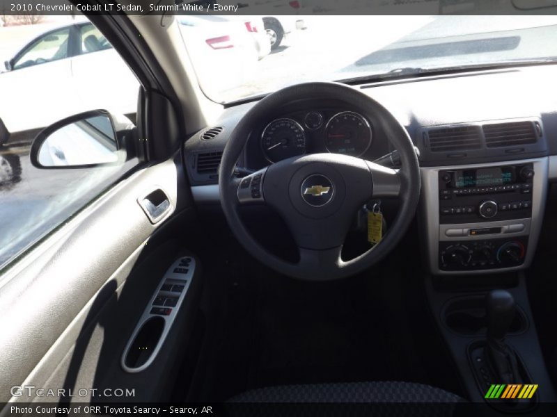 Summit White / Ebony 2010 Chevrolet Cobalt LT Sedan