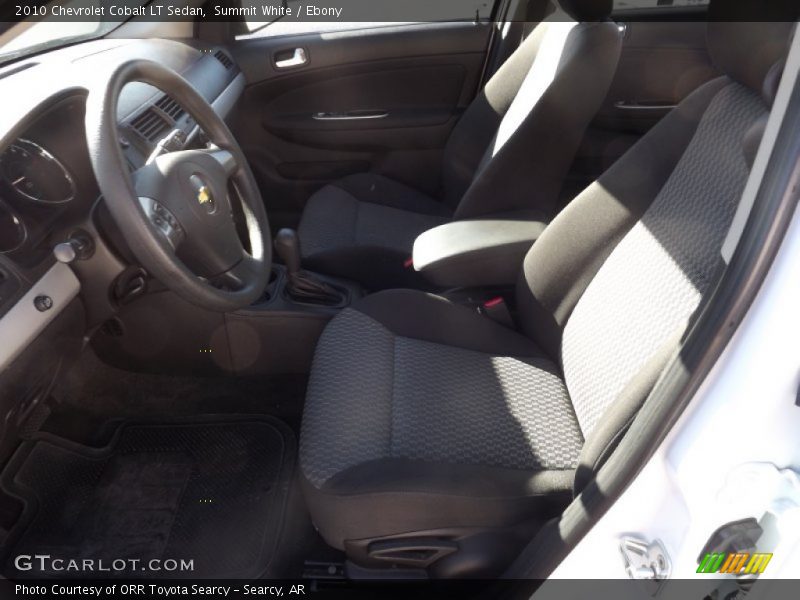 Summit White / Ebony 2010 Chevrolet Cobalt LT Sedan
