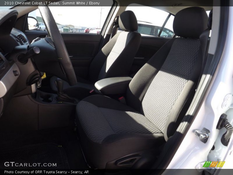 Summit White / Ebony 2010 Chevrolet Cobalt LT Sedan