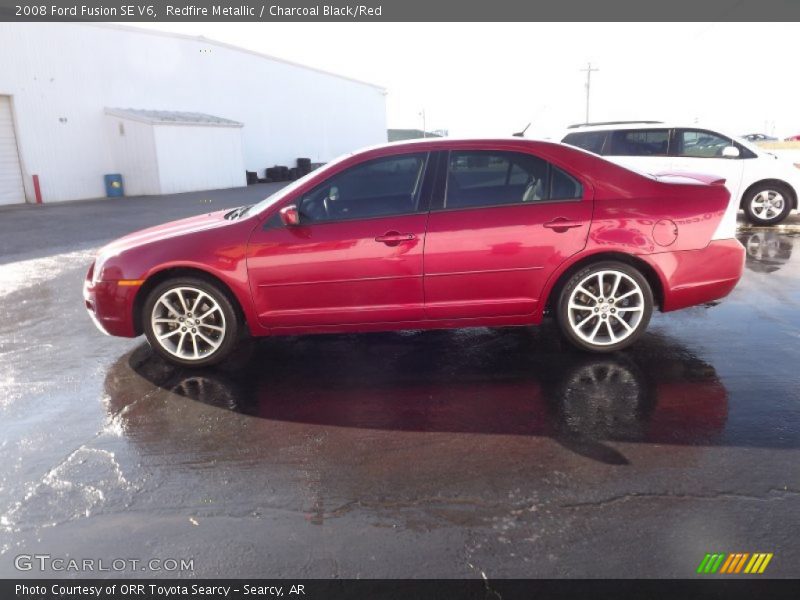  2008 Fusion SE V6 Redfire Metallic