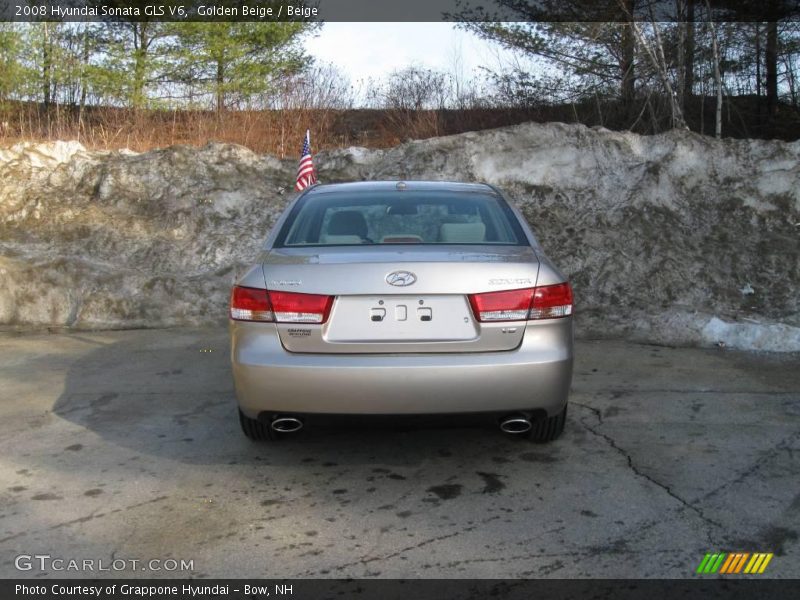 Golden Beige / Beige 2008 Hyundai Sonata GLS V6