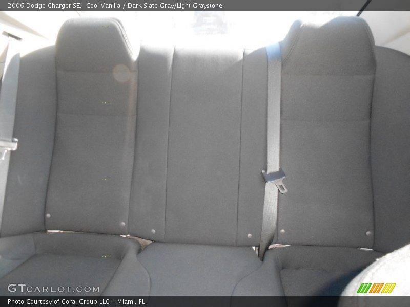 Cool Vanilla / Dark Slate Gray/Light Graystone 2006 Dodge Charger SE