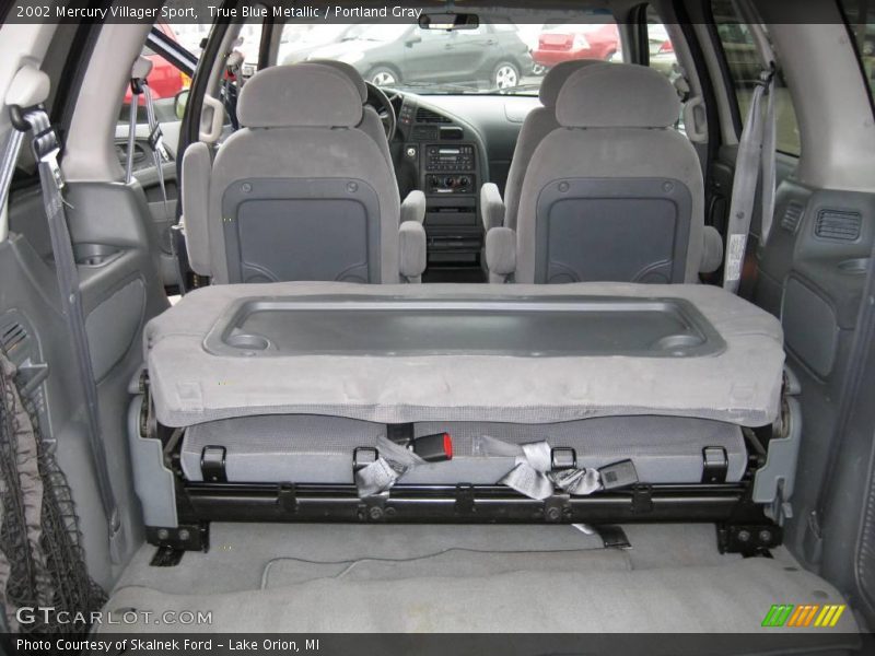 True Blue Metallic / Portland Gray 2002 Mercury Villager Sport