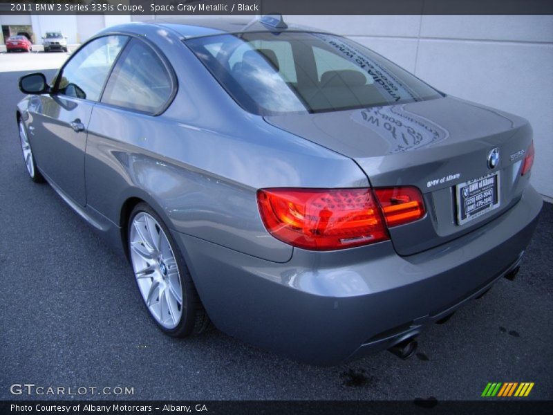 Space Gray Metallic / Black 2011 BMW 3 Series 335is Coupe