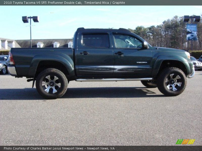 Timberland Mica / Graphite 2010 Toyota Tacoma V6 SR5 PreRunner Double Cab