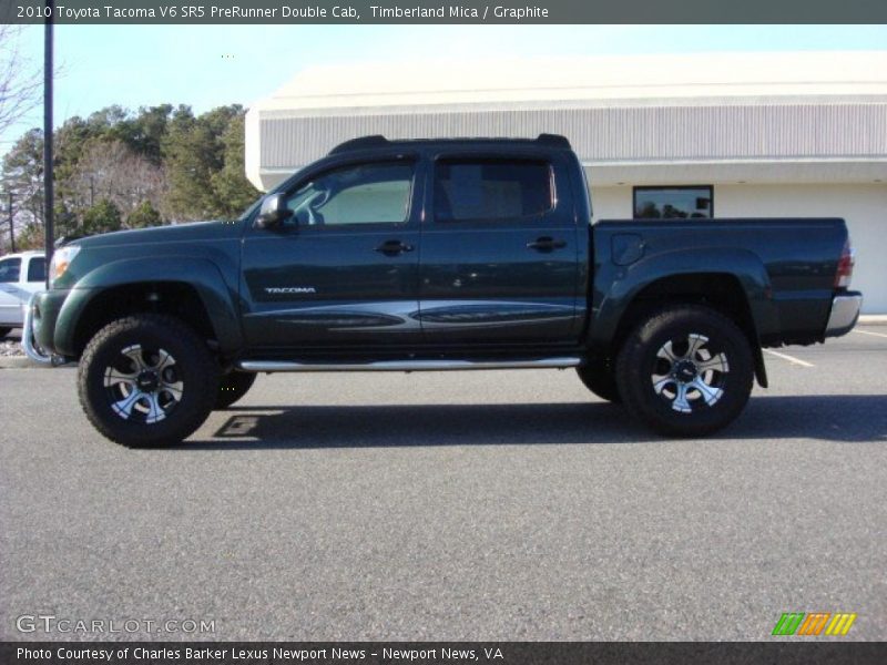 Timberland Mica / Graphite 2010 Toyota Tacoma V6 SR5 PreRunner Double Cab