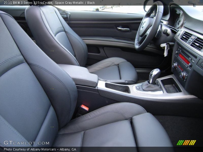 Space Gray Metallic / Black 2011 BMW 3 Series 335is Coupe