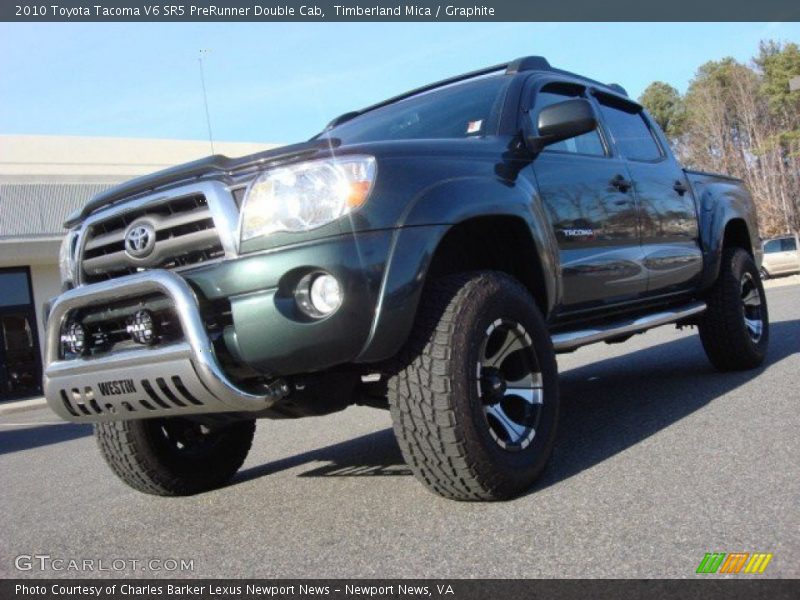 Timberland Mica / Graphite 2010 Toyota Tacoma V6 SR5 PreRunner Double Cab