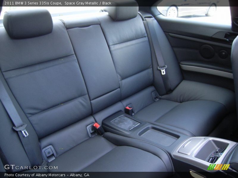 Rear Seat of 2011 3 Series 335is Coupe
