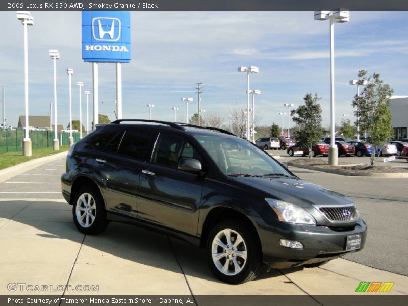 Smokey Granite / Black 2009 Lexus RX 350 AWD