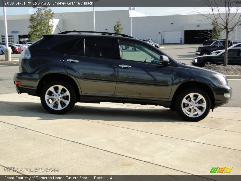 Smokey Granite / Black 2009 Lexus RX 350 AWD
