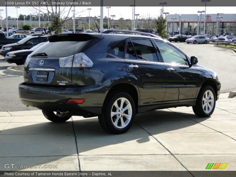 Smokey Granite / Black 2009 Lexus RX 350 AWD