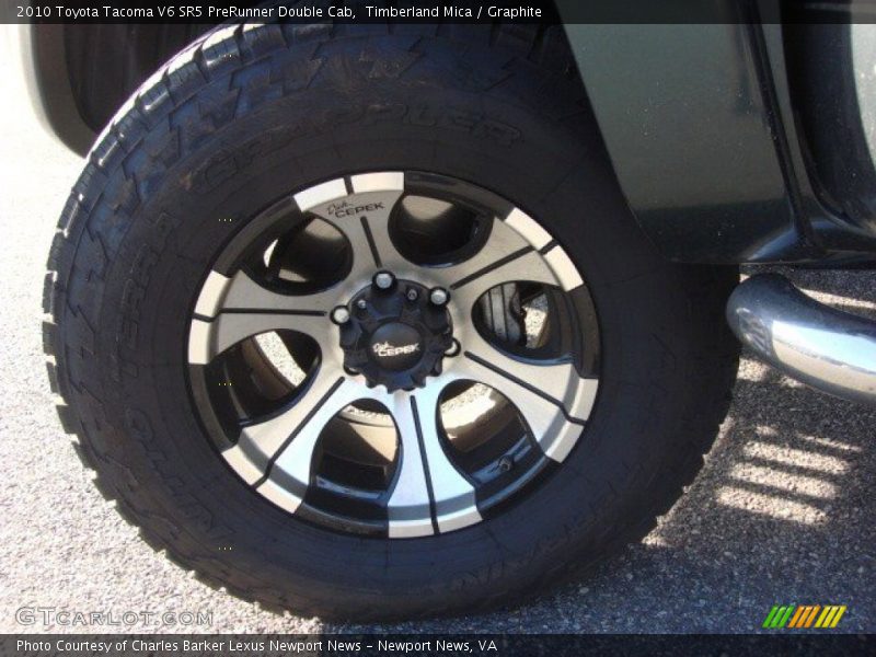 Timberland Mica / Graphite 2010 Toyota Tacoma V6 SR5 PreRunner Double Cab