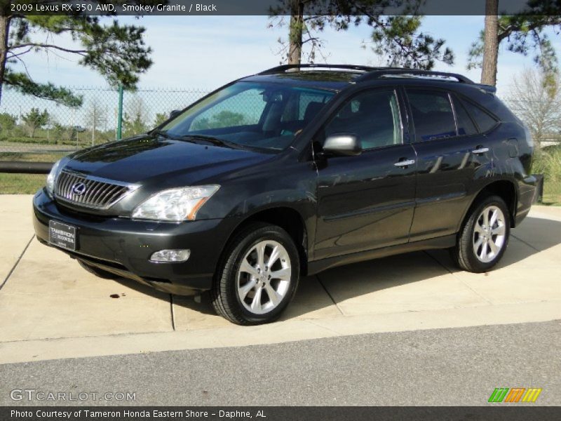 Smokey Granite / Black 2009 Lexus RX 350 AWD