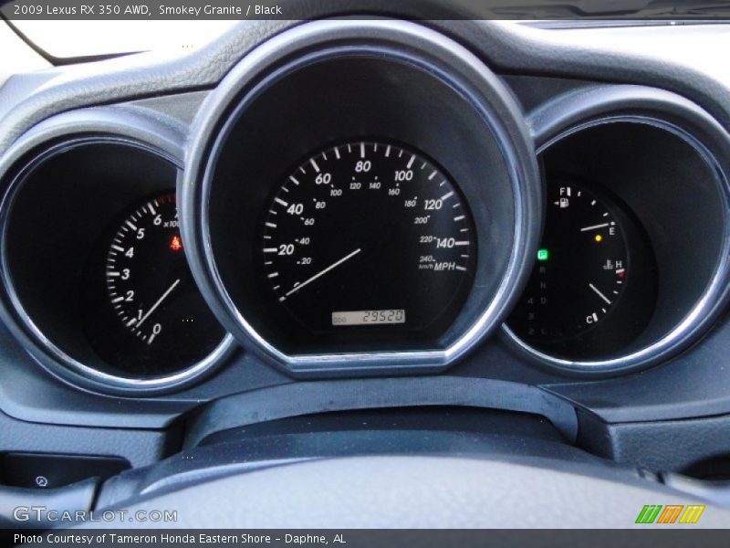 2009 RX 350 AWD 350 AWD Gauges