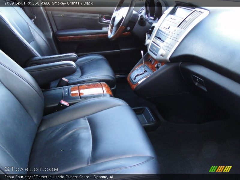 Smokey Granite / Black 2009 Lexus RX 350 AWD