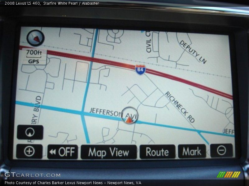 Starfire White Pearl / Alabaster 2008 Lexus LS 460