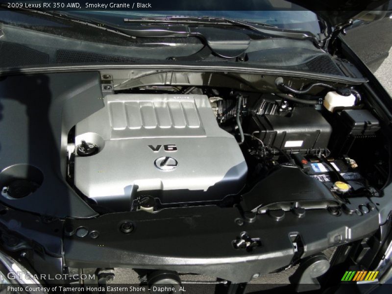 Smokey Granite / Black 2009 Lexus RX 350 AWD