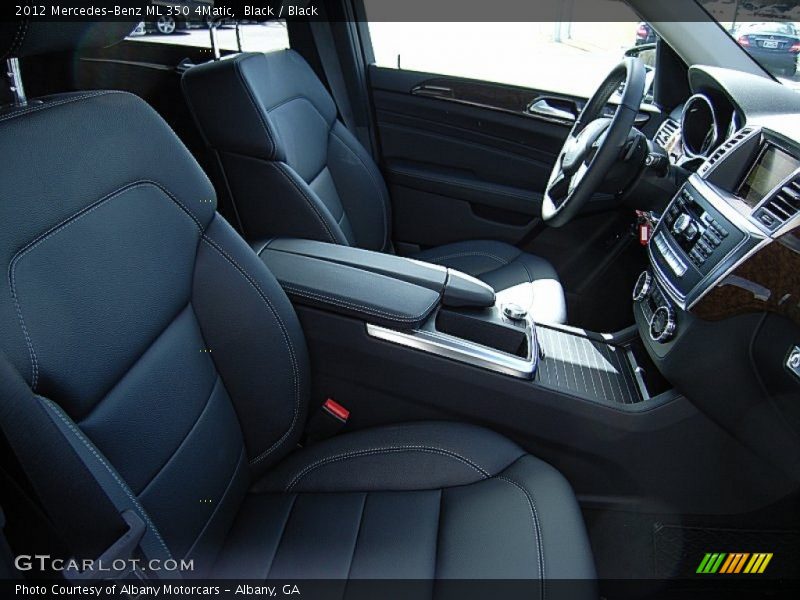 Black / Black 2012 Mercedes-Benz ML 350 4Matic
