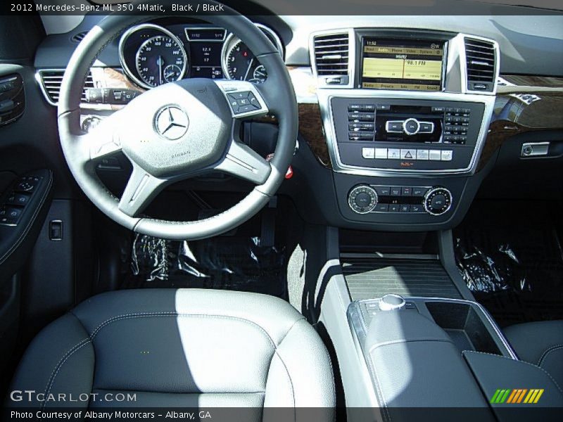 Black / Black 2012 Mercedes-Benz ML 350 4Matic