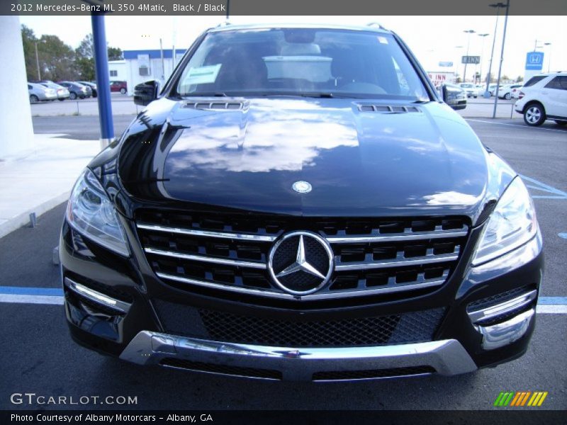 Black / Black 2012 Mercedes-Benz ML 350 4Matic