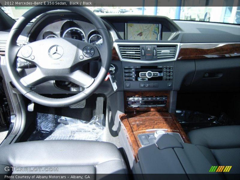 Black / Black 2012 Mercedes-Benz E 350 Sedan