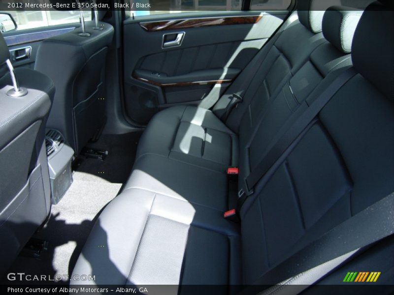 Black / Black 2012 Mercedes-Benz E 350 Sedan