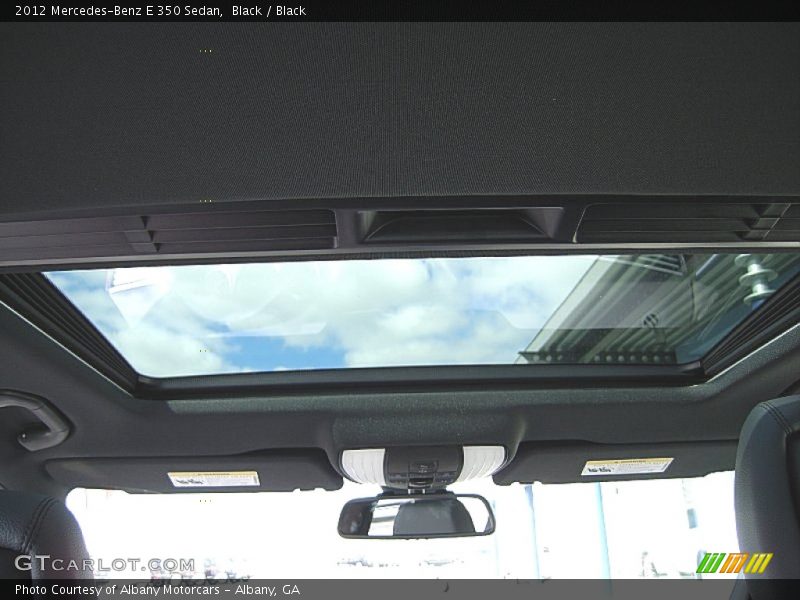Black / Black 2012 Mercedes-Benz E 350 Sedan