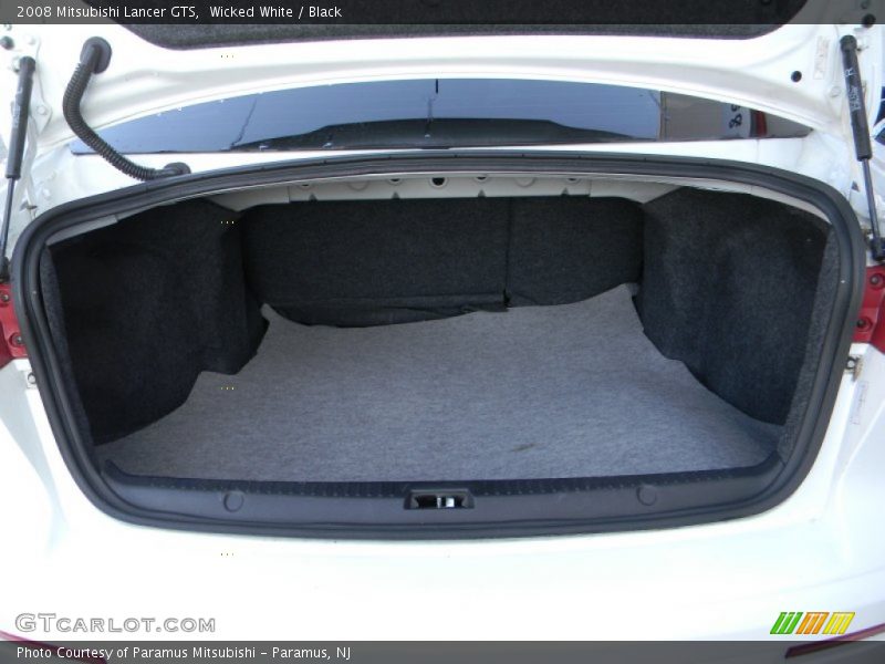 Wicked White / Black 2008 Mitsubishi Lancer GTS