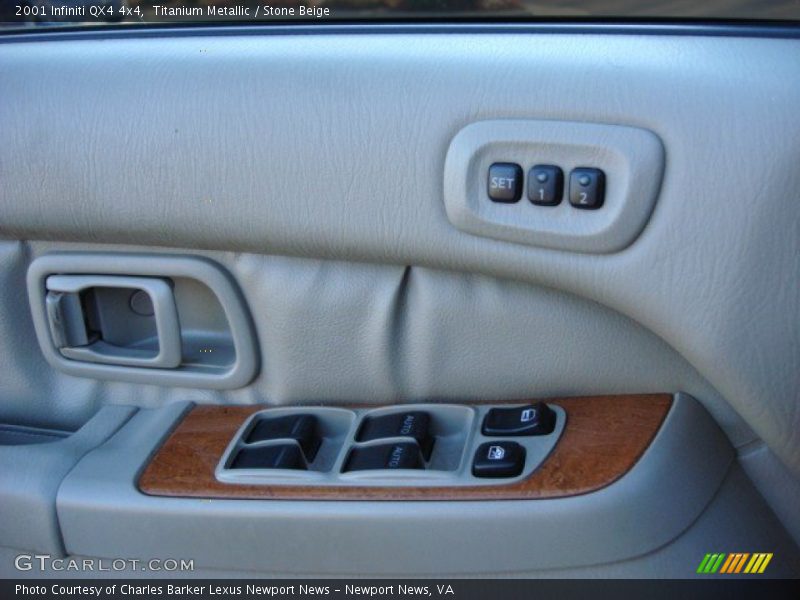 Titanium Metallic / Stone Beige 2001 Infiniti QX4 4x4