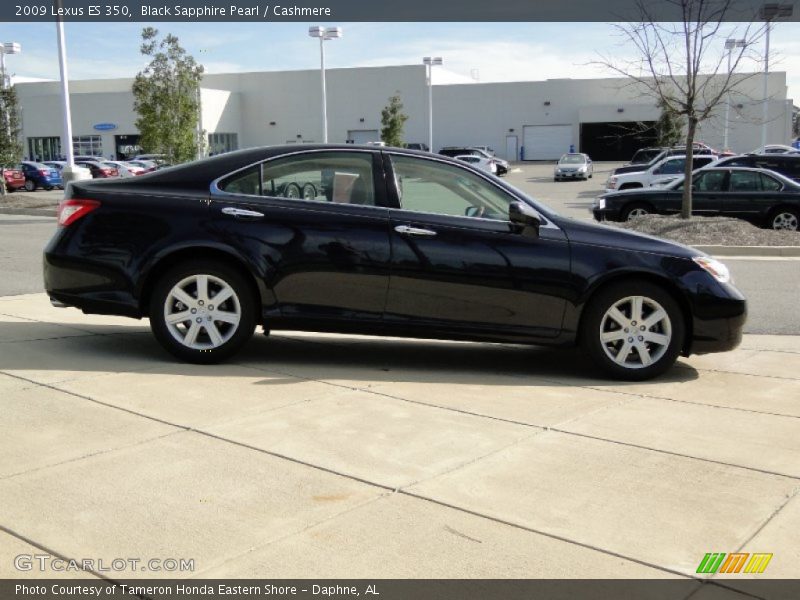 Black Sapphire Pearl / Cashmere 2009 Lexus ES 350
