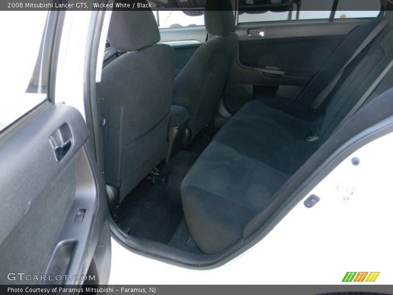 Wicked White / Black 2008 Mitsubishi Lancer GTS