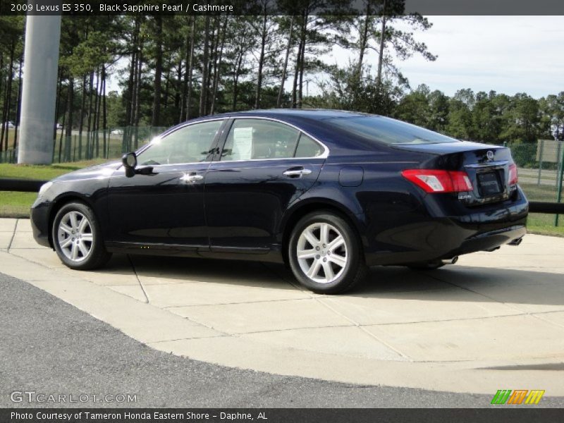 Black Sapphire Pearl / Cashmere 2009 Lexus ES 350