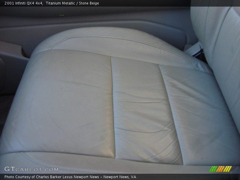 Titanium Metallic / Stone Beige 2001 Infiniti QX4 4x4