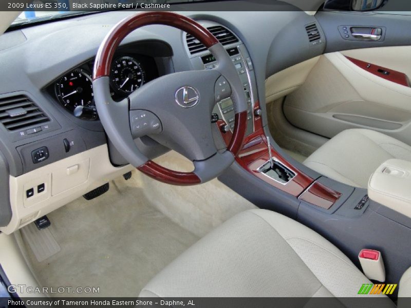  2009 ES 350 Cashmere Interior