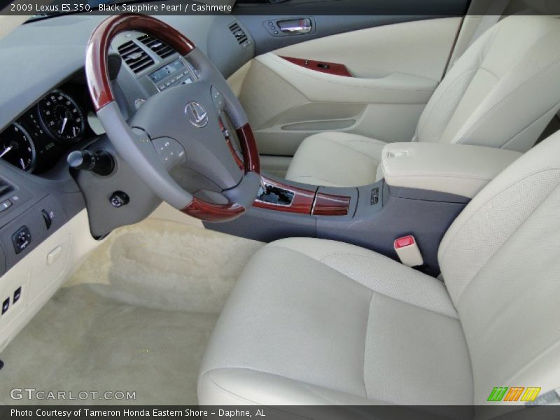  2009 ES 350 Cashmere Interior