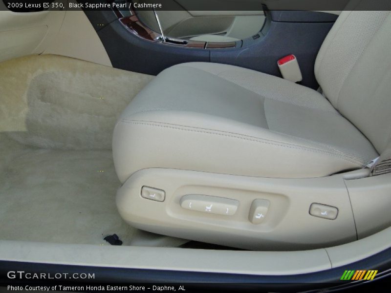 Black Sapphire Pearl / Cashmere 2009 Lexus ES 350