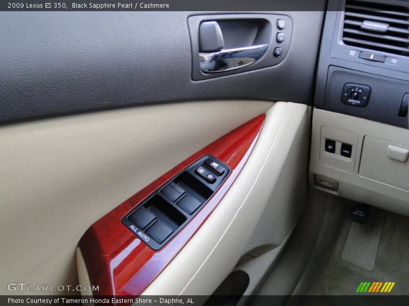Black Sapphire Pearl / Cashmere 2009 Lexus ES 350
