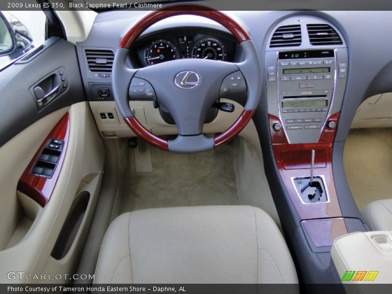 Dashboard of 2009 ES 350