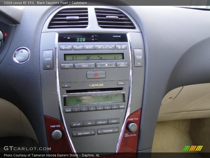 Controls of 2009 ES 350