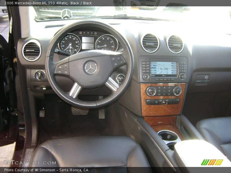 Black / Black 2006 Mercedes-Benz ML 350 4Matic