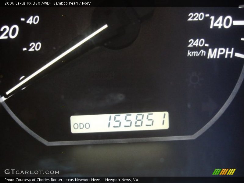 Bamboo Pearl / Ivory 2006 Lexus RX 330 AWD