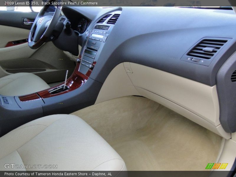 Black Sapphire Pearl / Cashmere 2009 Lexus ES 350