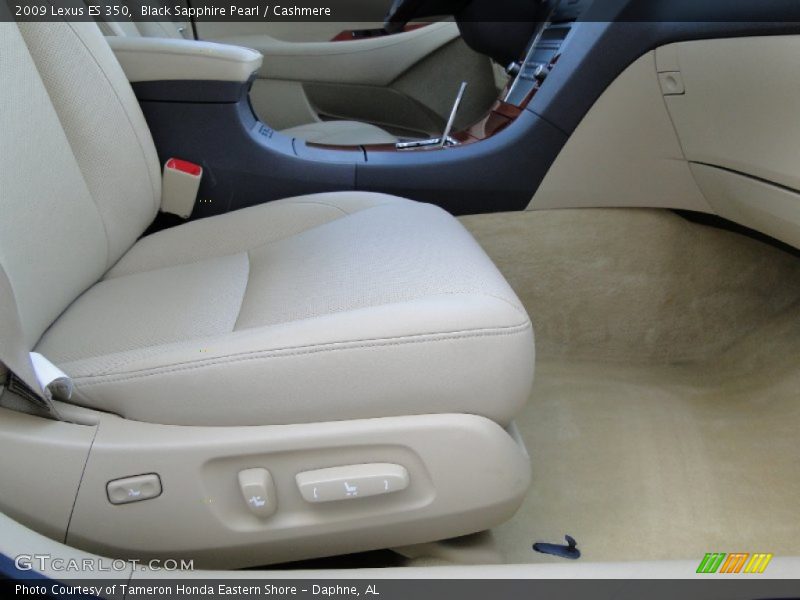 Black Sapphire Pearl / Cashmere 2009 Lexus ES 350