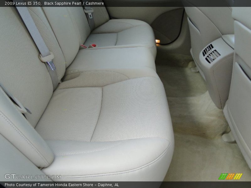 Black Sapphire Pearl / Cashmere 2009 Lexus ES 350
