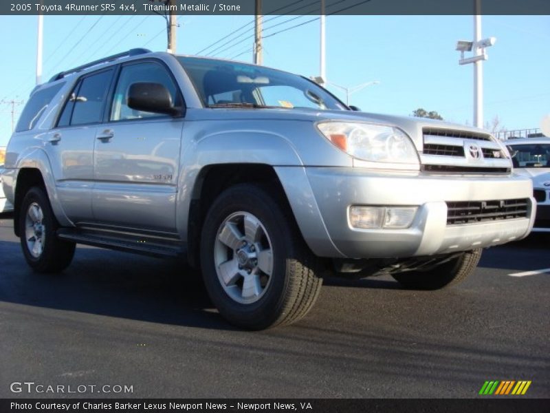 Titanium Metallic / Stone 2005 Toyota 4Runner SR5 4x4