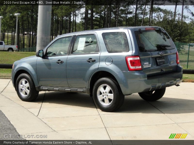 Steel Blue Metallic / Stone 2010 Ford Escape XLS 4WD