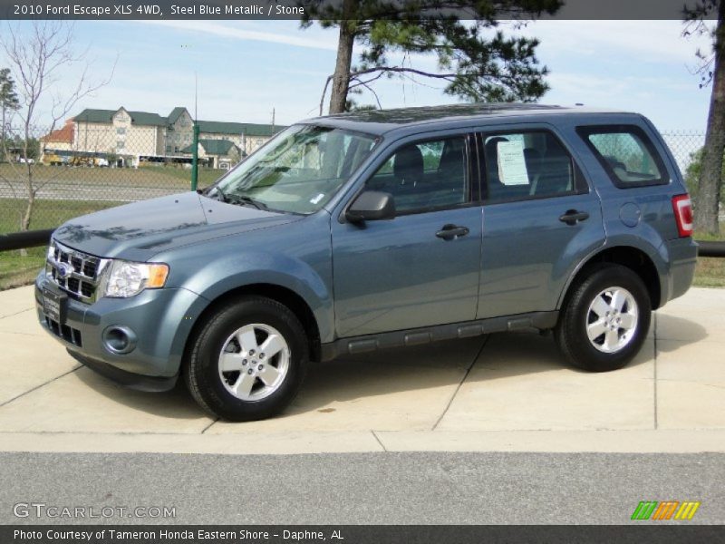 Steel Blue Metallic / Stone 2010 Ford Escape XLS 4WD