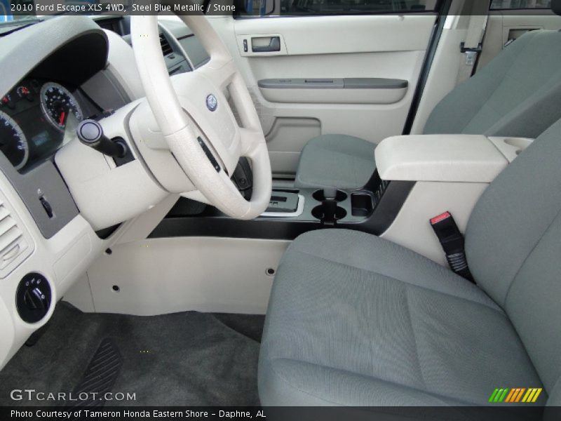 Steel Blue Metallic / Stone 2010 Ford Escape XLS 4WD