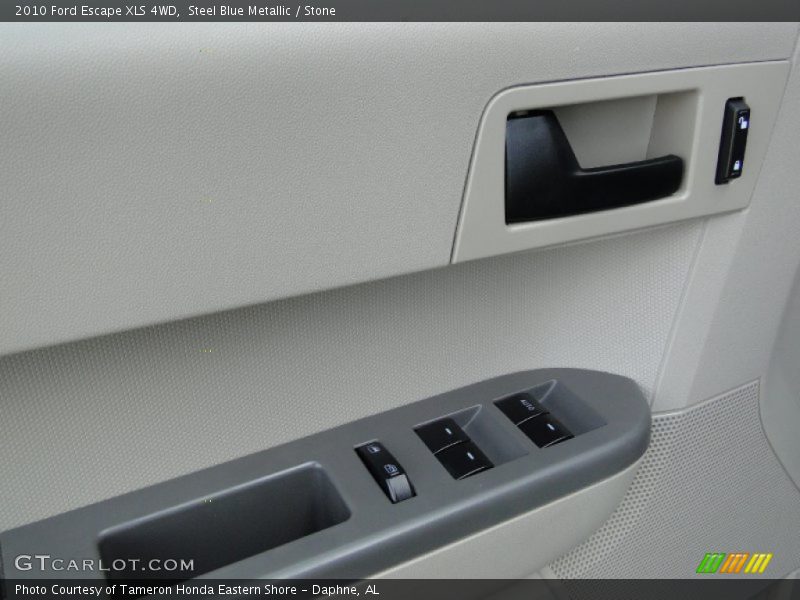 Steel Blue Metallic / Stone 2010 Ford Escape XLS 4WD